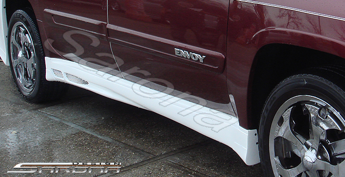 Custom GMC Envoy Side Skirts  SUV/SAV/Crossover (2002 - 2009) - $490.00 (Part #GM-003-SS)